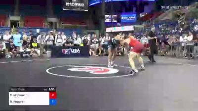 195 lbs Semifinal - Camden McDanel, Ohio vs Rylan Rogers, Idaho