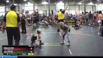 46 lbs Round 3 (6 Team) - Paislye Kirk, Steel Valley vs Leo Riesen, Indiana Outlaws