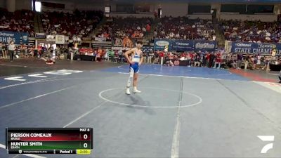 D 3 126 lbs Champ. Round 2 - Hunter Smith, Erath vs Pierson Comeaux, Basile