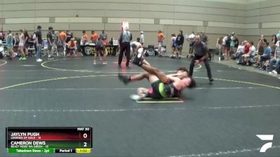 145 lbs Finals (8 Team) - Jaylyn Pugh, Legends Of Gold vs Cameron Dews, Beast Mode WA Green