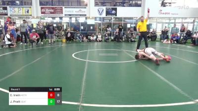 96 lbs Round 1 - Connor Irwin, Metro All-Stars vs Jude Pratt, Death Squad Black