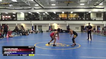 130 lbs Round 5 (16 Team) - Jennifer Soto, McKendree vs Salome Walker, North Central College (A)