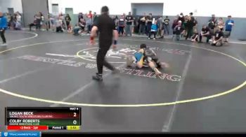 117 lbs X Bracket - Colby Roberts, KODIAK WRESTLING CLUB vs Logan Beck, Valdez Youth Wrestling Club Inc.