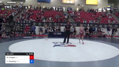 44 kg Semis - Max Dinges, M2 Training Center vs Traevon Ducking, Contenders Wrestling Academy