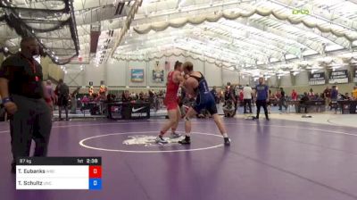 87 kg Consi Of 4 - Timothy Eubanks, Williams Baptist College vs Trenton Schultz, University Of Northern Colorado- Unattached