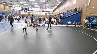 55-56 lbs Round 2 - Sam Christopherson, Brighton vs Cooper Hunt, Fremont Wrestling Club