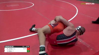 174 lbs Round of 32 - Bo Jordan, Ohio State University vs Hunter Bolen, Virginia Tech