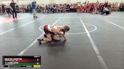 72 lbs Round 1 (6 Team) - TJ Markijohn, Rambler WC vs Deacon Vandyke, Wrestling Mill