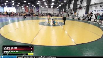 48 lbs Rd# 2 10:30am Friday - Landyn Schadt, Iowa Black vs Cooper Cerefice, PA White