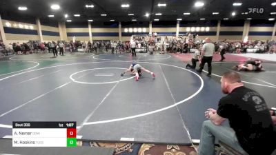 78 lbs Rr Rnd 3 - Alijah Nemer, Dominate WC vs Malik Hoskins, Tucson Cyclones