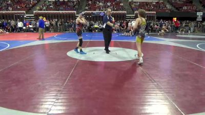 120 lbs Round 3 - Tristan Vladic, Darkhorse Wrestling Club vs Elliot Wilson, Mead Big Cats