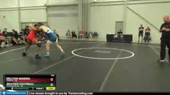 170 lbs 2nd Wrestleback (8 Team) - Dellton Warren, Texas A vs Brayden Gautreau, Michigan Blue