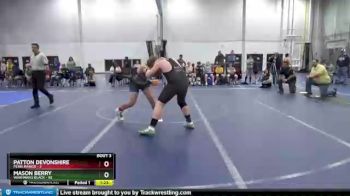 210 lbs Round 1 (8 Team) - Mason Berry, Warhawks Black vs Patton Devonshire, Penn Manor