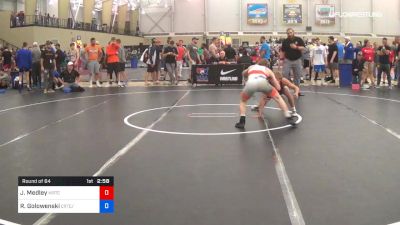 57 kg Round Of 64 - Jack Medley, Michigan Regional Training Center vs Rhett Golowenski, Cowboy RTC/TMWC