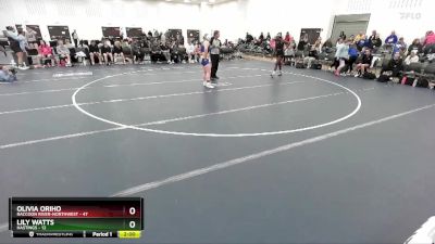 190 lbs Round 5 (6 Team) - Olivia Oriho, Raccoon River-Northwest vs Lily Watts, Hastings