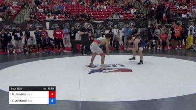 60 kg Quarters - Manuel Saldate, Gold Rush Wrestling vs Tyler Dekraker, Integrity Wrestling Club