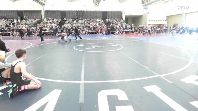 89-M lbs Quarterfinal - Douglas Hazel, Henlopen Hammers vs Lee Delia, Validus Wrestling Club