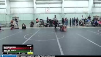 105 lbs Round 1 (8 Team) - Jacob Inserra, Rednose vs Sawyer Jones, Ranger WC