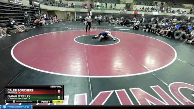 170 lbs Semis & 1st Wrestleback (8 Team) - Caleb Borchers, Vacaville vs Isaiah O`Reilly, Zumbrota-Mazeppa