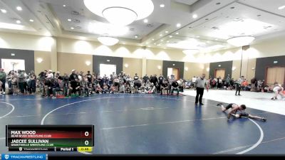 95 lbs Quarterfinal - JaeCee Sullivan, Grantsville Wrestling Club vs Max Wood, Bear River Wrestling Club