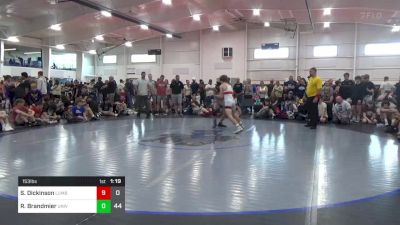 153 lbs Pools - Sawyer Dickinson, Lumberyard (NY) vs Robert Brandmier, University Hawks W.A.