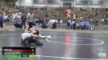 106 lbs Placement (4 Team) - Josh Tan, Montgomery Bell Academy vs Hudson Salvaggio, Christian Brothers