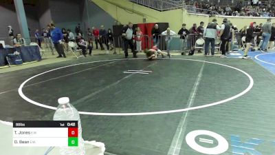 88 lbs Consi Of 4 - Tru Jones, Elgin Wrestling vs Daxton Bean, Elgin Wrestling