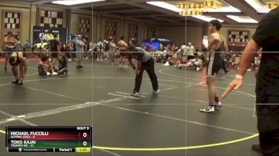 180 lbs Finals (8 Team) - Toko Kajai, Triumph WC vs Michael Fuccilli, Olympic Gold