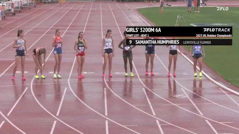 High School Girls' 3200m 6A