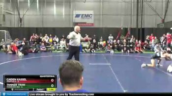 85 lbs Quarterfinals (8 Team) - Caiden Kassel, Iowa Gold vs Tanner Tran, Tennessee Red
