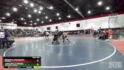 Cons. Round 3 - Makayla Fascinato, Oak Hills vs Catalina La Grass, Centennial Corona