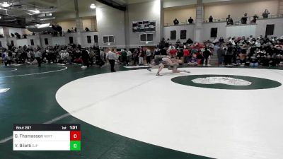 170 lbs Round Of 16 - Gabriel Thomasson, Norton vs Vince Bilotti, Saint John's Prep