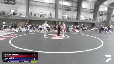 150 lbs Cons. Round 4 - Hunter Sandal, WA vs Sam Aiken, WA