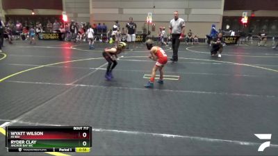 47 lbs Quarterfinal - Wyatt Wilson, Mi Rev vs Ryder Clay, Anchor Bay WC