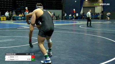 285 lbs Round of 32 - Jacob Sieder, CSU-Bake vs Jacob Kasper, Duke