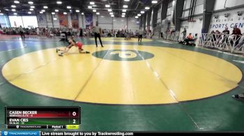 76 lbs Rd# 7- 10:45am Saturday Final Pool - Casen Becker, Nebraska Elite vs Evan Cies, PA Blue