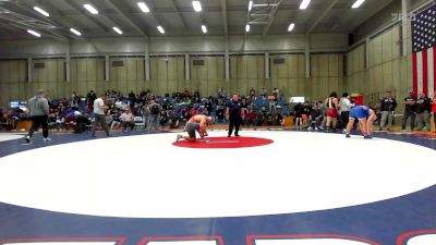 222 lbs Round Of 16 - Kannon Campbell, Buchanan vs Trey Cooks, Atascadero