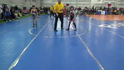 M-70 lbs Semifinal - Calvin Sperry, NY vs Connor Corley, WV