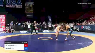 61 kg Semis - Nathan Tomasello, Titan Mercury Wrestling Club vs Joe Colon, Titan Mercury Wrestling Club