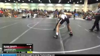 126 lbs Round 4 (8 Team) - Blaine Taranto, Southside Mafia vs Champion Hall, Backyard Boyz Blue