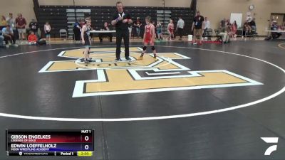 67 lbs Round 5 - Gibson Engelkes, Legends Of Gold vs Edwin Loeffelholz, Moen Wrestling Academy