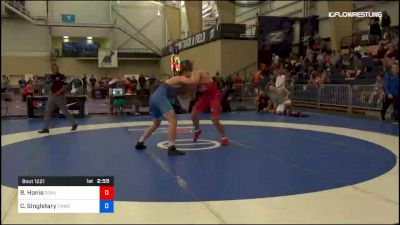 97 kg Semifinal - Benjamin Honis, Cornell vs Chase Singletary, TMWC/Ohio RTC