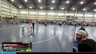 57 lbs Quarterfinal - Rixon Field, Fremont Wrestling Club vs Boston Blackett, JWC