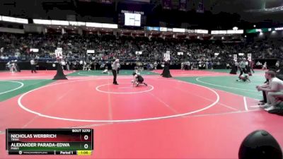 146 lbs Semifinal - Alexander Parada-Edwards, PNW1 vs Nicholas Werbrich, TRWA