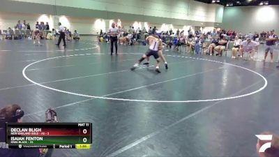 152 lbs Round 2 (6 Team) - Isaiah Fenton, Iowa Black vs Declan Bligh, New England Gold - AS