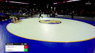 170 lbs Round Of 16 - David Mitrovich, Eastlake (SD) vs Beni Magyar, Irvine (SS)