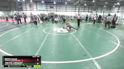 75 lbs Champ. Round 3 - Trevor Lindquist, Crystal Coast Grapplers vs Bryce Dulin, Virginia Saughterhouse