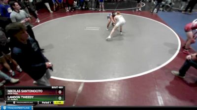 138 lbs Cons. Round 2 - Landon Tweedy, St. Maries vs Nikolas Santonocito, Deer Park