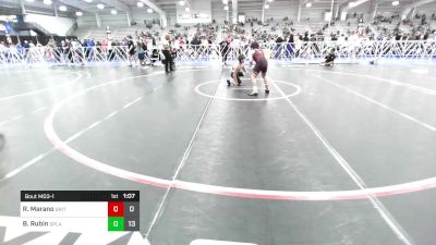 126 lbs Rr Rnd 1 - Ryan Marano, Grit Mat Club Red vs Ben Rubin, Spladle City