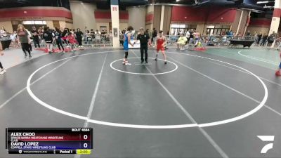 114 lbs Round 2 - Alex Choo, Gracie Barra Westchase Wrestling Club vs David Lopez, Coppell Stars Wrestling Club